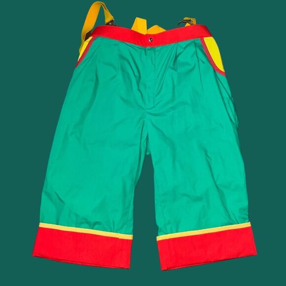 Pricilla Mooseburger Proffessional Clown Costume Pleated Front Pants Size 40 - Picture 1 of 8